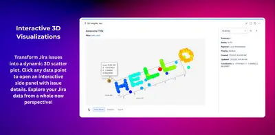3D Insights for Jira for Atlassian — screenshot