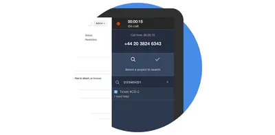 8x8 ContactNow for Jira Service Desk for Atlassian — screenshot
