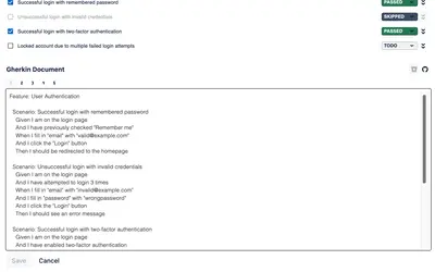 Acceptance Test Management for Jira for Atlassian — screenshot