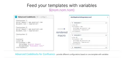 Advanced Codeblocks for Confluence for Atlassian — screenshot
