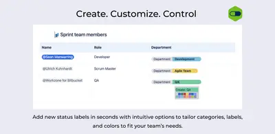Advanced Content Status & Labels for Confluence for Atlassian — screenshot