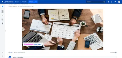 Advanced image slider for Confluence for Atlassian — screenshot
