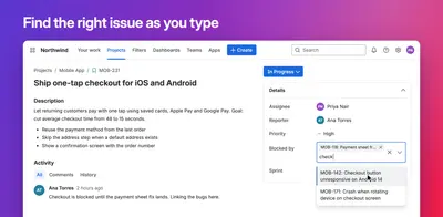 Advanced Issue Picker for Atlassian — screenshot