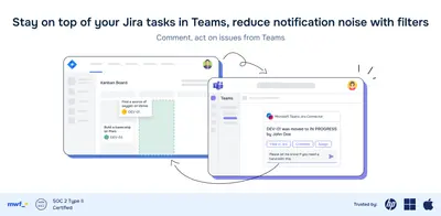 Advanced Microsoft Teams Connector for Jira for Atlassian — screenshot