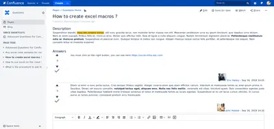 Advanced Questions For Confluence for Atlassian — screenshot