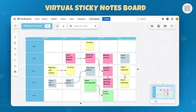 Advanced Whiteboards & Workflow Visualization for Confluence for Atlassian — screenshot