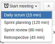 Agile Clock for Jira for Atlassian — screenshot