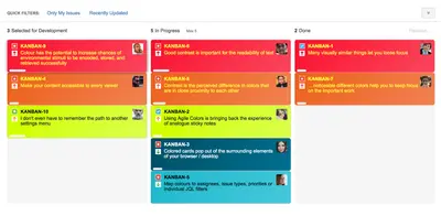 Agile Colors for Jira Software for Atlassian — screenshot