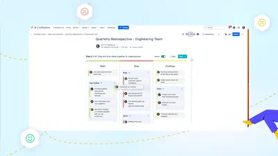 Agile Retrospectives for Confluence for Atlassian — screenshot