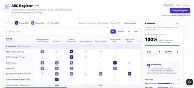 AgileARC for Jira for Atlassian — screenshot