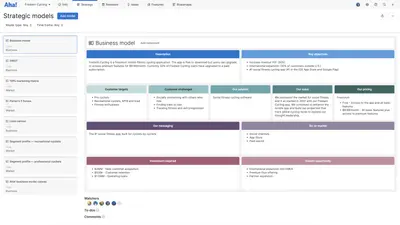 Aha! Roadmaps for Confluence for Atlassian — screenshot