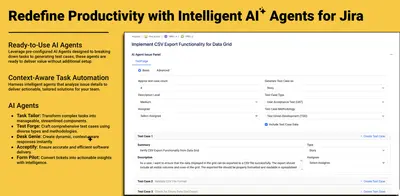 AI Agents for Jira (Enterprise) for Atlassian — screenshot