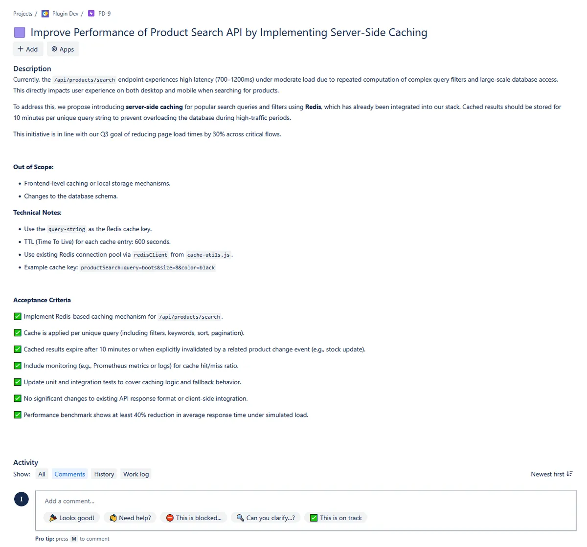 AI Issue Summary — screenshot from the Atlassian Marketplace listing