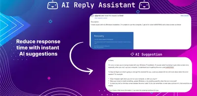 AI Reply Assistant for Atlassian — screenshot