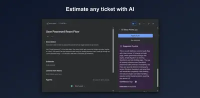 AI Story Point Estimator for Jira for Atlassian — screenshot