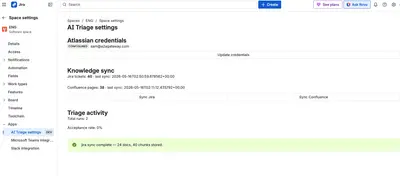 AI Triage for Jira for Atlassian — screenshot