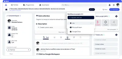AirSaas PPM & Flash Report Tool for Jira for Atlassian — screenshot