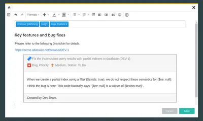 AllAnswered Knowledge Management System for Atlassian — screenshot
