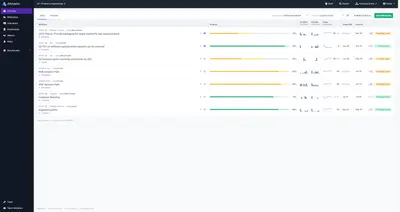 Allstacks Value Stream Intelligence Platform for Atlassian — screenshot