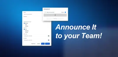 Announce It for Jira for Atlassian — screenshot