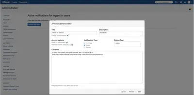 Announcer for Bitbucket Server for Atlassian — screenshot