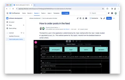 AppMap for Confluence for Atlassian — screenshot