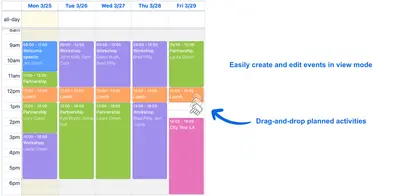 Apportunity: Event Planner & Calendar for Jira for Atlassian — screenshot