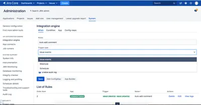 Apps Script for Jira for Atlassian — screenshot