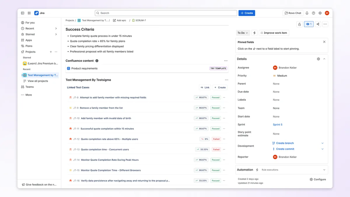 Arcus — screenshot from the Atlassian Marketplace listing