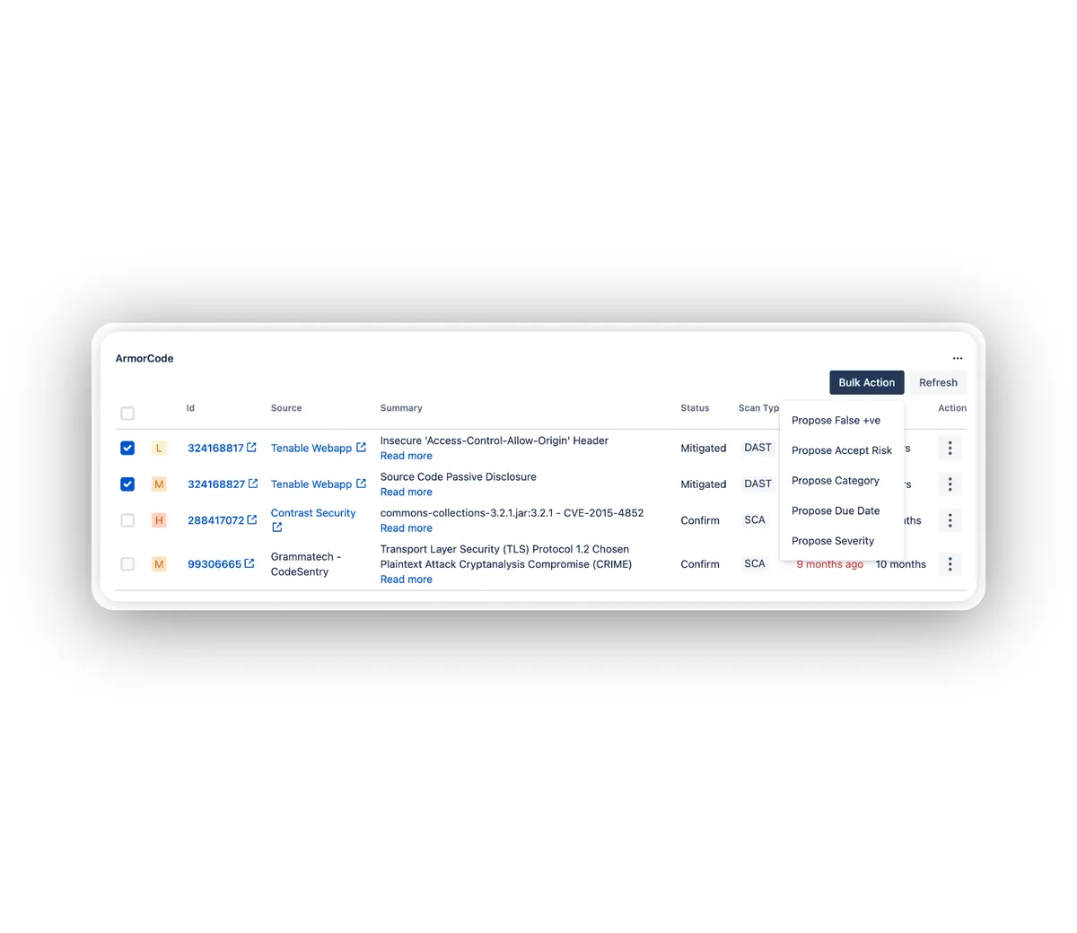 ArmorCode Connect — screenshot from the Atlassian Marketplace listing