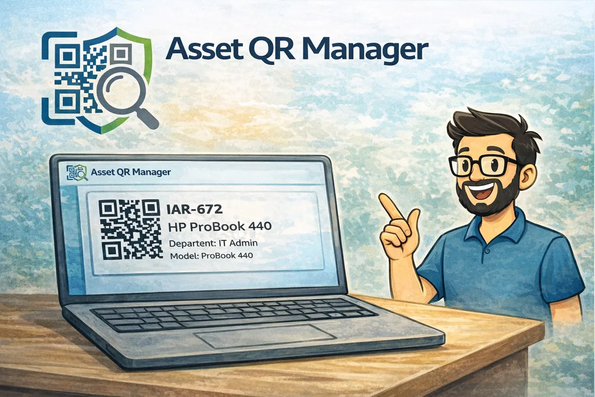 Assets QR Manager — screenshot from the Atlassian Marketplace listing