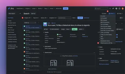 Attachment Downloader for Jira for Atlassian — screenshot