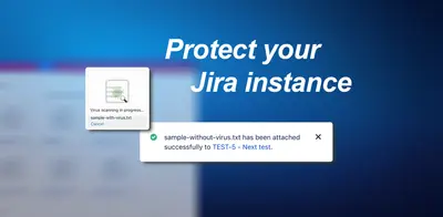 Attachment Scanner for Jira for Atlassian — screenshot