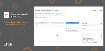 Automation with AWS (Jira) for Atlassian — screenshot