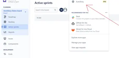 AutoStory: AI-Powered Ticket Creation for Jira for Atlassian — screenshot