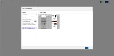 Avocode for Confluence for Atlassian — screenshot