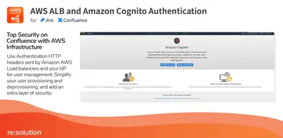 AWS SSO ALB & Amazon Authentication for Jira User Sync for Atlassian — screenshot