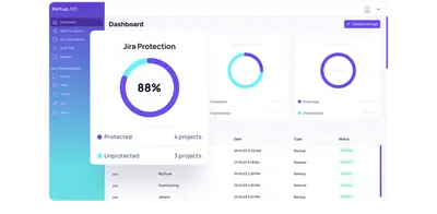 BackupLABS backups for Jira for Atlassian — screenshot