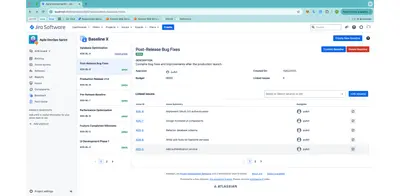 Baseline X - Track issue versions & baselines in Jira for Atlassian — screenshot