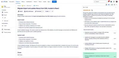 Bex AI for Atlassian — screenshot