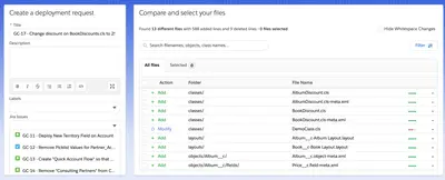 Blue Canvas Panel for Salesforce DevOps for Atlassian — screenshot