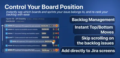 Board Custom Field for Atlassian — screenshot