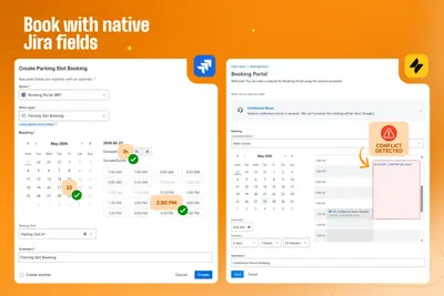 Booking | Assets Scheduling for Jira and JSM for Atlassian — screenshot