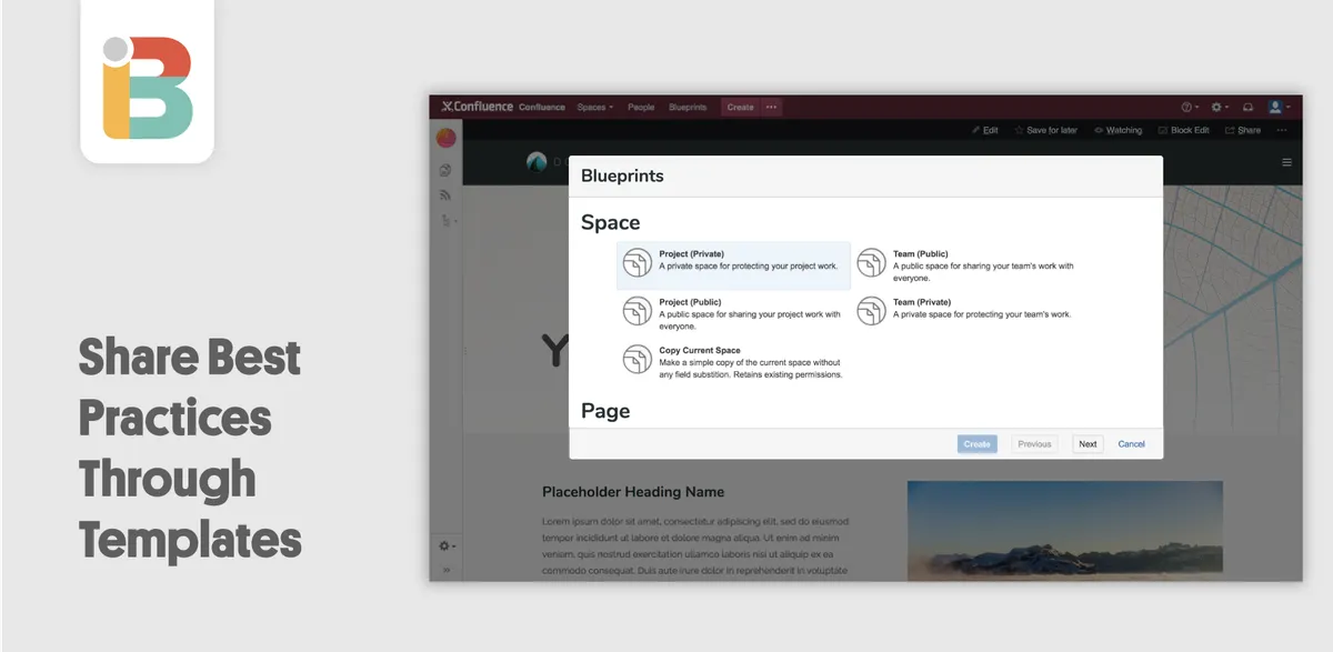Brikit Blueprint Maker — screenshot from the Atlassian Marketplace listing
