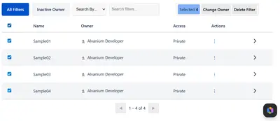Bulk Filter Manager for Jira for Atlassian — screenshot