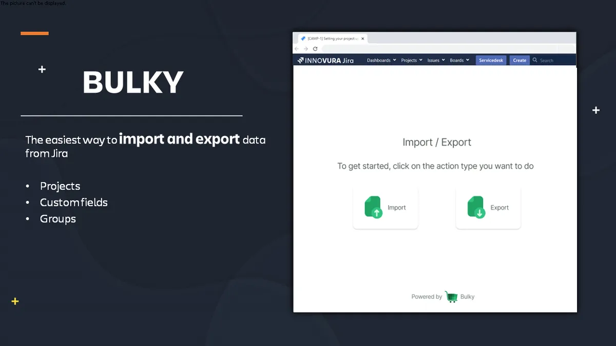 Bulky — screenshot from the Atlassian Marketplace listing