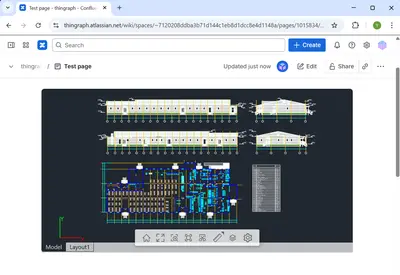 CAD Viewer for Confluence for Atlassian — screenshot