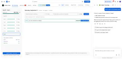 Calibro Track: Time Tracking & Timesheets for Jira for Atlassian — screenshot