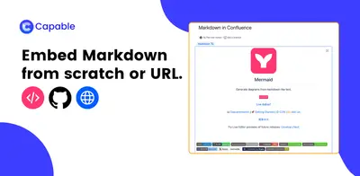 Capable Markdown for Confluence (Technical Documentation) for Atlassian — screenshot