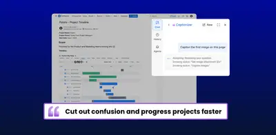 Captionizer (AI Image Analyzer) for Atlassian — screenshot